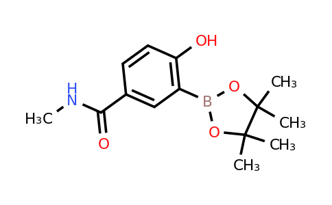 4-Hydroxy-N-methyl-3-(4,4,5,5-tetramethyl-1,3,2-dioxaborolan-2-YL)benzamide