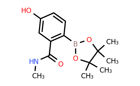 5-Hydroxy-N-methyl-2-(4,4,5,5-tetramethyl-1,3,2-dioxaborolan-2-YL)benzamide