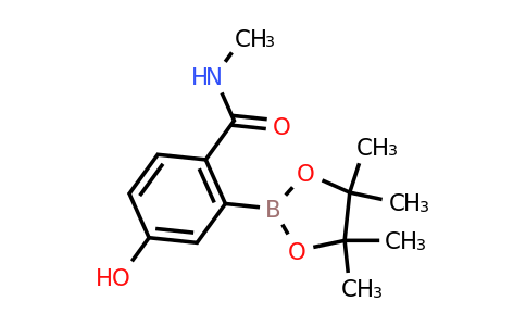 4-Hydroxy-N-methyl-2-(4,4,5,5-tetramethyl-1,3,2-dioxaborolan-2-YL)benzamide