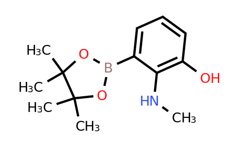 2-(Methylamino)-3-(4,4,5,5-tetramethyl-1,3,2-dioxaborolan-2-YL)phenol