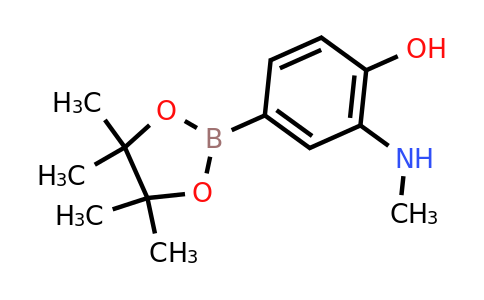 2-(Methylamino)-4-(4,4,5,5-tetramethyl-1,3,2-dioxaborolan-2-YL)phenol