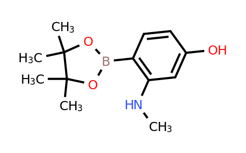 3-(Methylamino)-4-(4,4,5,5-tetramethyl-1,3,2-dioxaborolan-2-YL)phenol