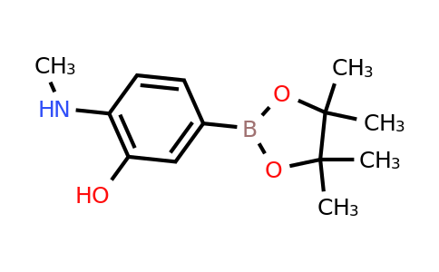 2-(Methylamino)-5-(4,4,5,5-tetramethyl-1,3,2-dioxaborolan-2-YL)phenol