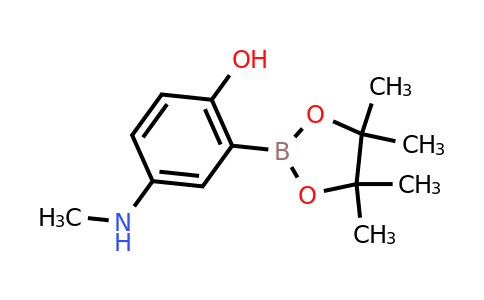 4-(Methylamino)-2-(4,4,5,5-tetramethyl-1,3,2-dioxaborolan-2-YL)phenol