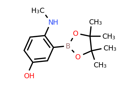 4-(Methylamino)-3-(4,4,5,5-tetramethyl-1,3,2-dioxaborolan-2-YL)phenol