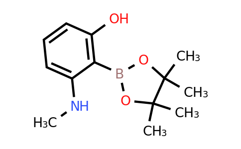 3-(Methylamino)-2-(4,4,5,5-tetramethyl-1,3,2-dioxaborolan-2-YL)phenol