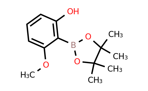 3-Methoxy-2-(4,4,5,5-tetramethyl-1,3,2-dioxaborolan-2-YL)phenol