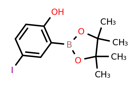 4-Iodo-2-(4,4,5,5-tetramethyl-1,3,2-dioxaborolan-2-YL)phenol