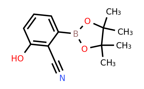 2-Hydroxy-6-(4,4,5,5-tetramethyl-1,3,2-dioxaborolan-2-YL)benzonitrile