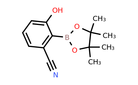 3-Hydroxy-2-(4,4,5,5-tetramethyl-1,3,2-dioxaborolan-2-YL)benzonitrile