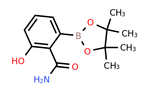 2-Hydroxy-6-(4,4,5,5-tetramethyl-1,3,2-dioxaborolan-2-YL)benzamide