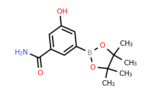 3-Hydroxy-5-(4,4,5,5-tetramethyl-1,3,2-dioxaborolan-2-YL)benzamide