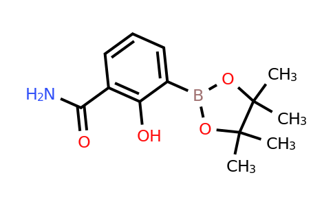 2-Hydroxy-3-(4,4,5,5-tetramethyl-1,3,2-dioxaborolan-2-YL)benzamide