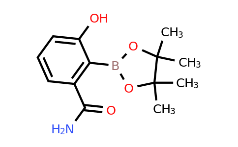 3-Hydroxy-2-(4,4,5,5-tetramethyl-1,3,2-dioxaborolan-2-YL)benzamide