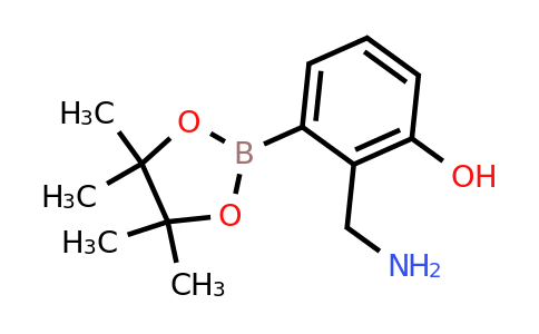 2-(Aminomethyl)-3-(4,4,5,5-tetramethyl-1,3,2-dioxaborolan-2-YL)phenol