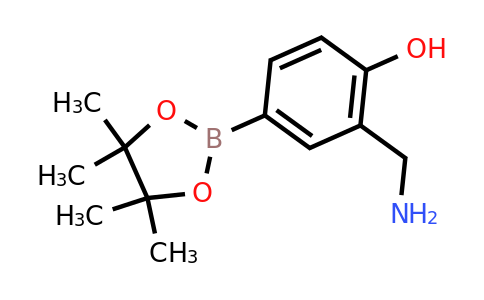 2-(Aminomethyl)-4-(4,4,5,5-tetramethyl-1,3,2-dioxaborolan-2-YL)phenol
