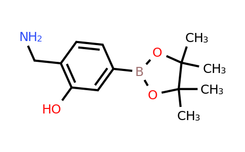 2-(Aminomethyl)-5-(4,4,5,5-tetramethyl-1,3,2-dioxaborolan-2-YL)phenol
