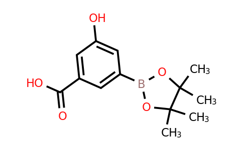 3-Hydroxy-5-(4,4,5,5-tetramethyl-1,3,2-dioxaborolan-2-YL)benzoic acid