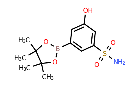 3-Hydroxy-5-(4,4,5,5-tetramethyl-1,3,2-dioxaborolan-2-YL)benzenesulfonamide