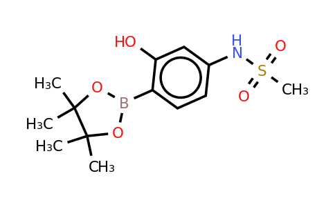 N-(3-hydroxy-4-(4,4,5,5-tetramethyl-1,3,2-dioxaborolan-2-YL)phenyl)methanesulfonamide