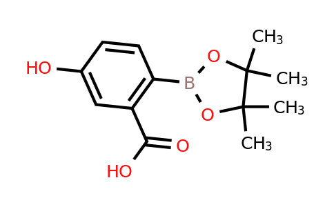 5-Hydroxy-2-(4,4,5,5-tetramethyl-1,3,2-dioxaborolan-2-YL)benzoic acid