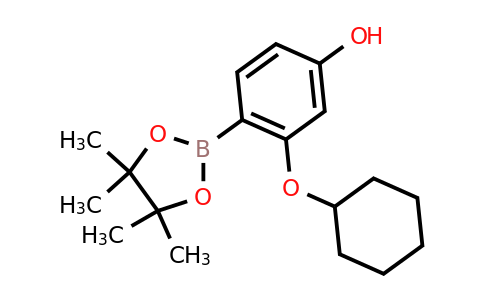 3-(Cyclohexyloxy)-4-(4,4,5,5-tetramethyl-1,3,2-dioxaborolan-2-YL)phenol
