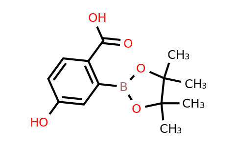4-Hydroxy-2-(4,4,5,5-tetramethyl-1,3,2-dioxaborolan-2-YL)benzoic acid
