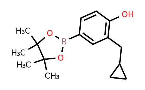 2-(Cyclopropylmethyl)-4-(4,4,5,5-tetramethyl-1,3,2-dioxaborolan-2-YL)phenol