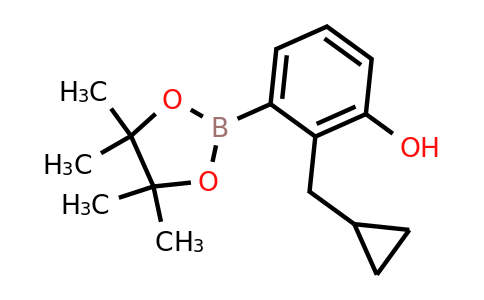 2-(Cyclopropylmethyl)-3-(4,4,5,5-tetramethyl-1,3,2-dioxaborolan-2-YL)phenol