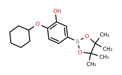 2-(Cyclohexyloxy)-5-(4,4,5,5-tetramethyl-1,3,2-dioxaborolan-2-YL)phenol