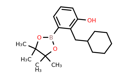 2-(Cyclohexylmethyl)-3-(4,4,5,5-tetramethyl-1,3,2-dioxaborolan-2-YL)phenol