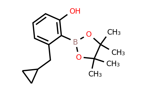 3-(Cyclopropylmethyl)-2-(4,4,5,5-tetramethyl-1,3,2-dioxaborolan-2-YL)phenol