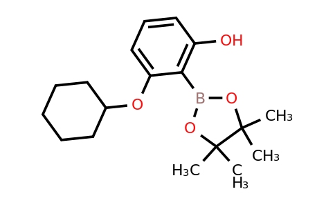 3-(Cyclohexyloxy)-2-(4,4,5,5-tetramethyl-1,3,2-dioxaborolan-2-YL)phenol