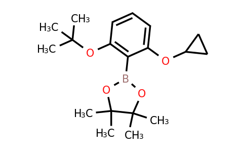 2-(2-Tert-butoxy-6-cyclopropoxyphenyl)-4,4,5,5-tetramethyl-1,3,2-dioxaborolane