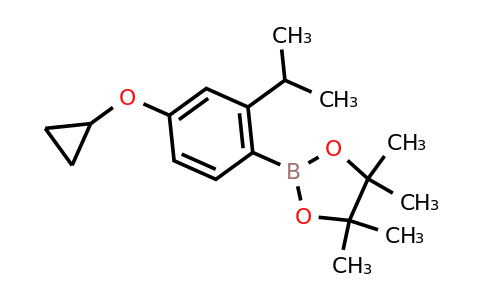 2-(4-Cyclopropoxy-2-isopropylphenyl)-4,4,5,5-tetramethyl-1,3,2-dioxaborolane