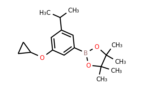 2-(3-Cyclopropoxy-5-isopropylphenyl)-4,4,5,5-tetramethyl-1,3,2-dioxaborolane