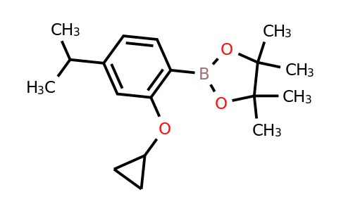 2-(2-Cyclopropoxy-4-isopropylphenyl)-4,4,5,5-tetramethyl-1,3,2-dioxaborolane