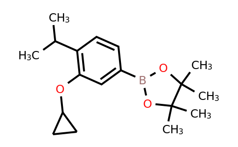 2-(3-Cyclopropoxy-4-isopropylphenyl)-4,4,5,5-tetramethyl-1,3,2-dioxaborolane