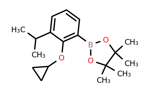 2-(2-Cyclopropoxy-3-isopropylphenyl)-4,4,5,5-tetramethyl-1,3,2-dioxaborolane