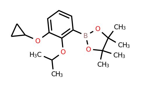 2-(3-Cyclopropoxy-2-isopropoxyphenyl)-4,4,5,5-tetramethyl-1,3,2-dioxaborolane