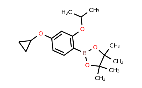 2-(4-Cyclopropoxy-2-isopropoxyphenyl)-4,4,5,5-tetramethyl-1,3,2-dioxaborolane