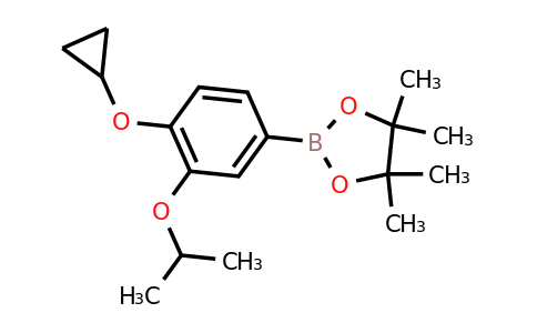 2-(4-Cyclopropoxy-3-isopropoxyphenyl)-4,4,5,5-tetramethyl-1,3,2-dioxaborolane