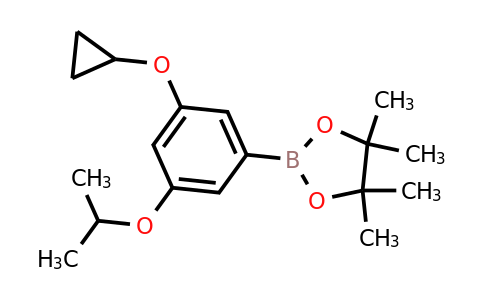 2-(3-Cyclopropoxy-5-isopropoxyphenyl)-4,4,5,5-tetramethyl-1,3,2-dioxaborolane