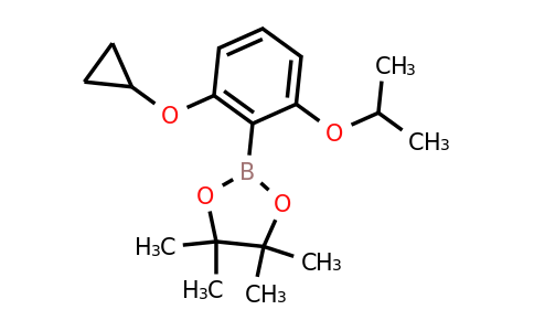 2-(2-Cyclopropoxy-6-isopropoxyphenyl)-4,4,5,5-tetramethyl-1,3,2-dioxaborolane