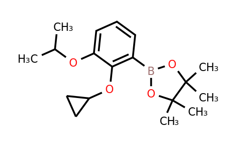 2-(2-Cyclopropoxy-3-isopropoxyphenyl)-4,4,5,5-tetramethyl-1,3,2-dioxaborolane