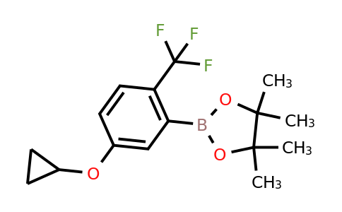 2-(5-Cyclopropoxy-2-(trifluoromethyl)phenyl)-4,4,5,5-tetramethyl-1,3,2-dioxaborolane