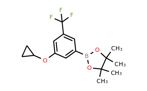 2-(3-Cyclopropoxy-5-(trifluoromethyl)phenyl)-4,4,5,5-tetramethyl-1,3,2-dioxaborolane