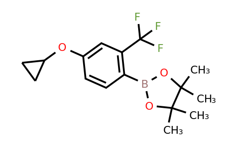 2-(4-Cyclopropoxy-2-(trifluoromethyl)phenyl)-4,4,5,5-tetramethyl-1,3,2-dioxaborolane