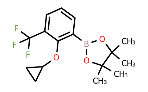 2-(2-Cyclopropoxy-3-(trifluoromethyl)phenyl)-4,4,5,5-tetramethyl-1,3,2-dioxaborolane
