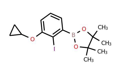 2-(3-Cyclopropoxy-2-iodophenyl)-4,4,5,5-tetramethyl-1,3,2-dioxaborolane